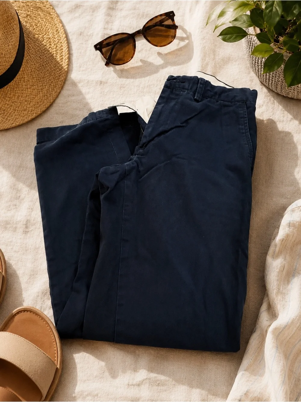 Ralph Lauren Men's Navy Blue Chinos